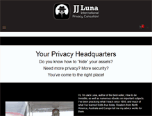 Tablet Screenshot of jjluna.com
